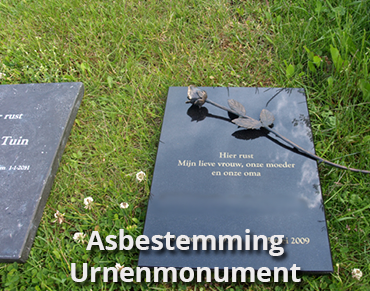 URNWINKEL. Asbestemming, urnmonument