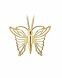Gouden assieraad 'Vlinder'