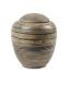 Donkerbruine bamboe urn