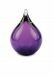 Druppelvormige mini urn van kristalglas 'Bubble'