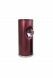 Mini urn van kristalglas met hart bordeaux rood