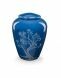 Glazen urn met Levensboom - symbool van verbondenheid