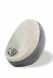 Keramische mini urn met zilveren hart