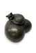 Bronzen mini urn met liggende kat