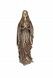 Gedenkbeeld Maria met gevouwen handen - 3d, vrijstaand, plug onderzijde