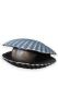 Bronzen mini urn schelp