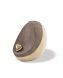 Keramische mini urn met goudkleurig hart