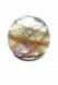 Bolvormige mini urn van kristalglas 'Terra'