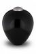 Messing urn 'Amore' onyx zwart