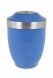 Urn van staal blauw