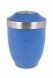 Urn van staal blauw