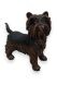 Yorkshire Terrier gedenkbeeld van brons - beperkt beschikbaar