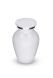 Aluminium mini urn 'Elegance' hoogglans wit