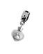 Asbedel kattenpootje 925 zilver