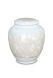 Mini urn van porselein 'Classica' met beige bloemmotief