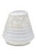 Porseleinen urn 'Maya' | Beige bloemmotief 