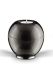 Kristal glazen kaarshouder mini urn grijs