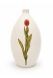 Handbeschilderde urn met tulp