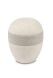 Porseleinen mini urn 'Planet' crème-tortora