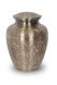 Messing urn met zilver- en goudkleur design