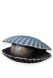 Bronzen mini urn schelp