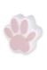 Dierenurn 'Impronta' met roze pootafdruk