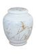 Urn van porselein 'Classica' | Carrara marmer met goudkleurige aders