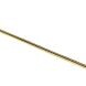 Verguld edelstalen collier | enkel streng