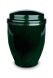 Groene metalen urn