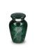Kleine groene urn 'Elegance' met natuursteenlook