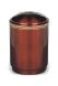 Metalen urn rood