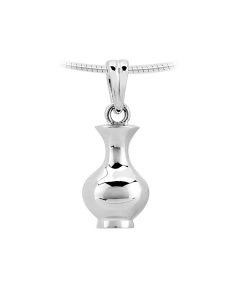 Zilveren (925) ashanger 'Urn'