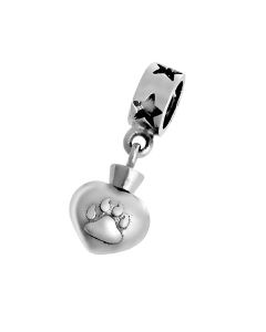 Asbedel kattenpootje 925 zilver