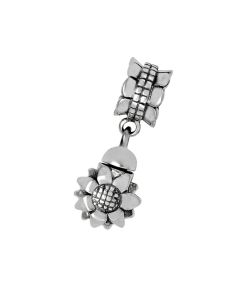 Asbedel 'Zonnebloem' 925 zilver