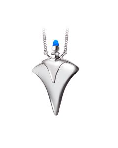 Gedenksieraad zilver met kraag en Lapis Lazuli