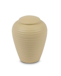 Keramieken mini urn 'Art for Eternity' beige