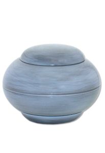Mini urn brons grijs-blauw