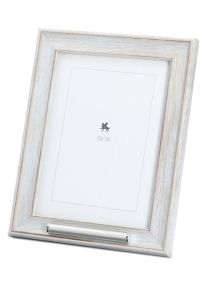 Fotolijst mini urn van hout met buisje voor de asbewaring