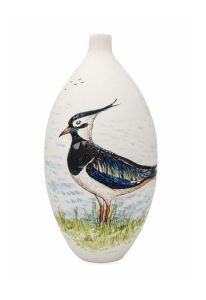 Handbeschilderde mini urn 'Kievit'