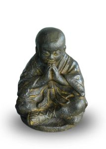 Shaolin Monnik urn brons