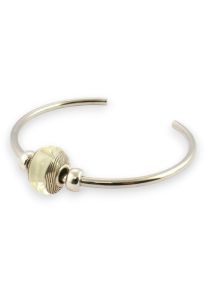 Spangarmband RVS t.b.v. glasbedel
