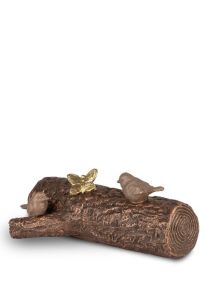 Keramische mini urn 'Vredig in de natuur'