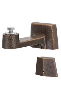 Bronzen wandhouder voor graflantaarn