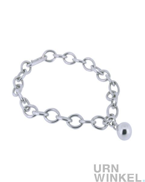 Deze bijzondere bedelarmband geschikt om een ashanger, asbedel of voor een beetje as uw dierbare aan te hangen. | URNWINKEL.