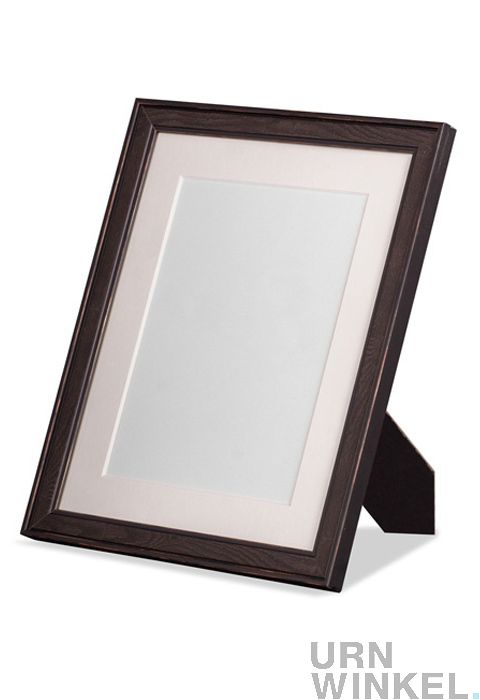 Hoogwaardige houten fotolijst zwart 20x15 cm URNWINKEL. |