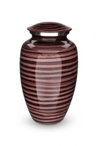 Aluminium urn 'Elegance' met druppeltjes