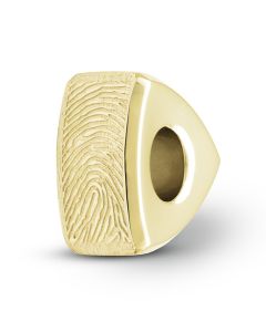 Vingerafdruk asbedel goud
