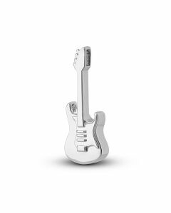 Assieraad 'Elektrische gitaar' 925 zilver
