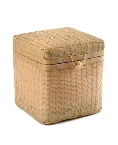 Handgeweven bamboe urn (mand)