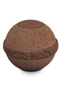 Biologisch afbreekbare mini urn van zand